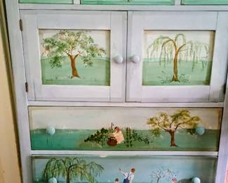 Hand-painted Chest