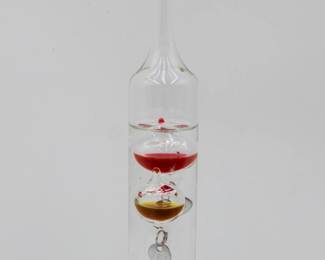Vintage Free Standing Galileo Thermometer