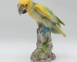 Vintage Italian Parrot Figurine