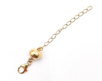 Gold-Tone Sterling Silver Chain Extender