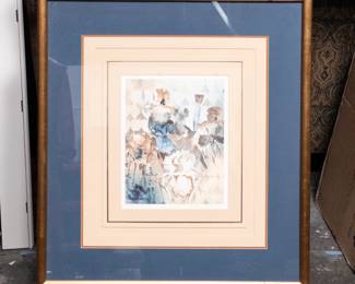 Beverly McLarty Hearts & Flowers I Signed Limited Edition Print