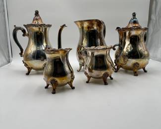 Royal Rose 5 Piece Tea/Coffee Set by Wallace