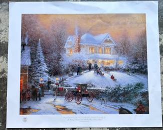 Thomas Kinkade Limited Edition Lithograph