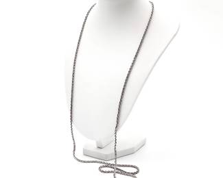 BA Suarti Vintage Sterling Silver 925 Wheat Chain Necklace