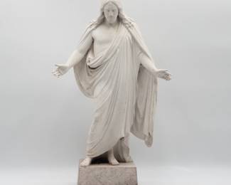 One Moment In Time Christus Marble Statue