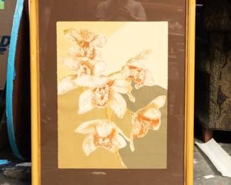 Orchids I — Signed & Numbered Limited Edition Print (1975)