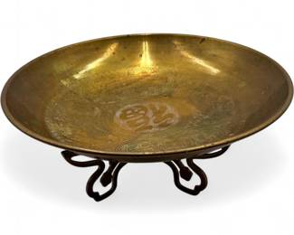 Chinese Brass Decorative Tray