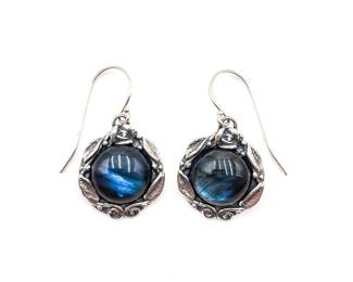 Or Paz Sterling Silver Labradorite Earrings