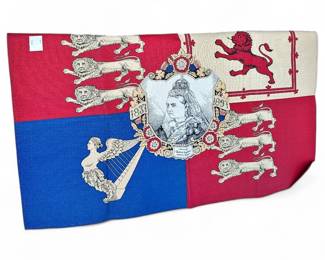 Royal Collection Queen Victoria Royal Standard Tea Towel