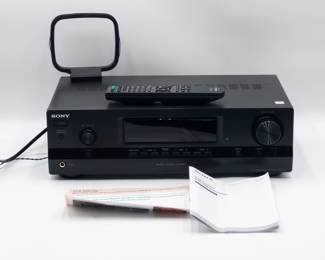 Sony STR-DH130 FM Stereo/AM-FM Receiver with Accessories