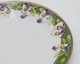 Beyer & Bock Royal Rudolstadt Porcelain Cake Plate