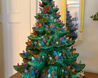 Vintage Ceramic Christmas Tree