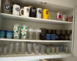 Vintage glasses/cups
