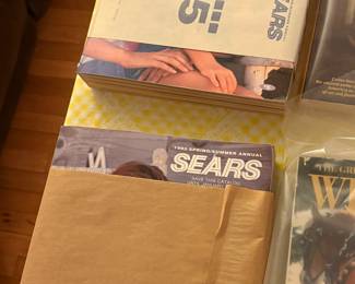 Sears catalogues unopen