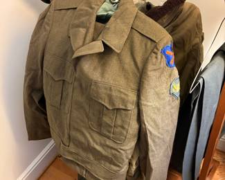 Military Uniforms and other vintage military items