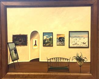 Eldridge Bagley
Different Strokes
oil on canvas