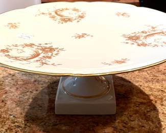 Limoges cake stand