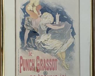Jules Chèret
Le Punch Grassot
period French poster