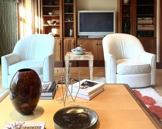 Swaim swivel chairs