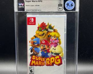 21 SuperMarioRPGNintendoSwitchGameEarlyPrintSealedWATA96A