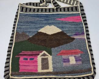 29 WoolWandererHandcraftedTotewithCabinSouthwestScenes