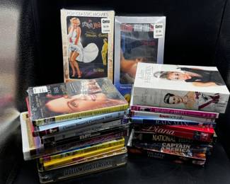 75 SealedVHSDVDVarietyFeaturingFamilyFavoritesCultClassics