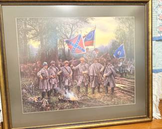 War Counsel signed by John Paul Strain, has certificates of Authenticity