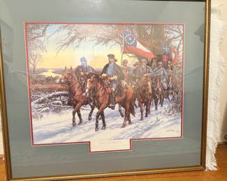 Thunderbolt signed and numbered by John Paul Strain 607/950