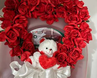 Valentine wreath