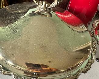 silver plate serving pieces