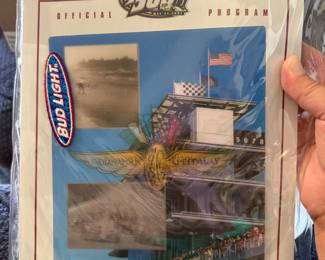 Indy 500 anniversary program