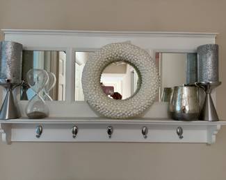 Lots of candles, vases and holders
