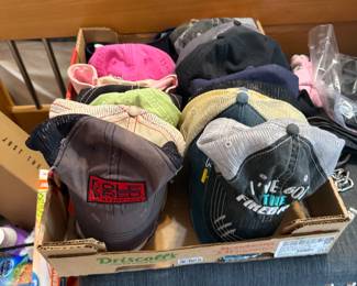 Lots of cute hats