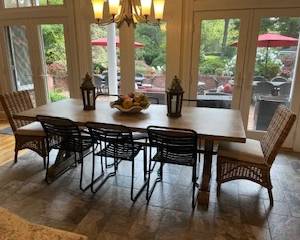 British Cottage table and chairs