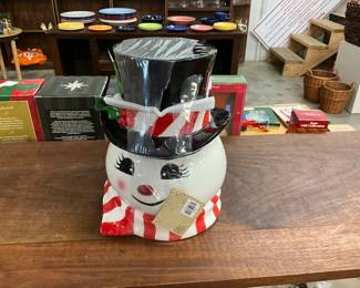 Snowman Cookie Jar