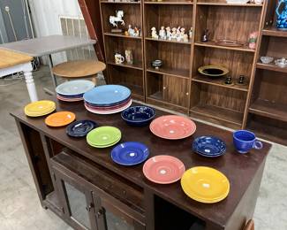 Fiesta Ware Assorted Colors of Plates, Bowls, Saucers Cup