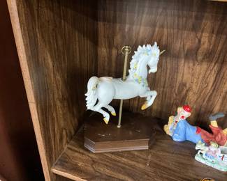 Impulse Giftware Musical Carousel Unicorn Figurine