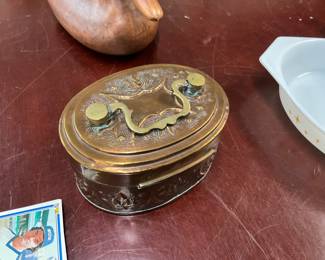 Brass Trinket Box