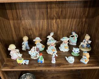 Figurines - Precious Moments, Homco, Napco, Japan, Figurines