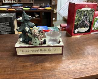 Snowman Votive Holder