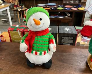 Cracker Barrel Mingle & Jingle Animated Snowman