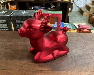 Reindeer Christmas Figurine