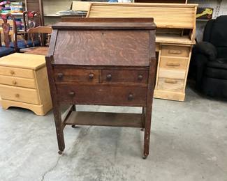 Stickley Brothers Oak Library Desk/Table