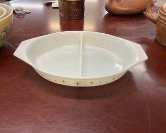 Pyrex Constellation Divided Casserole Dish