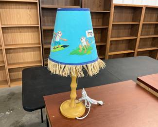 Whimsical Monkey Shade Table Lamp