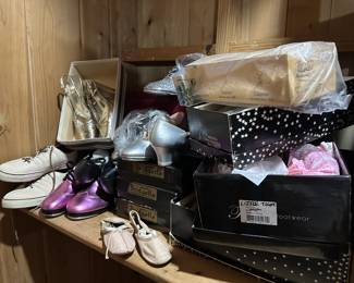 small women's shoes and dance shoes