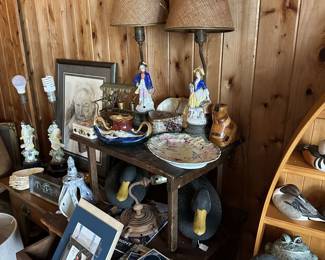 lamps and nautical items