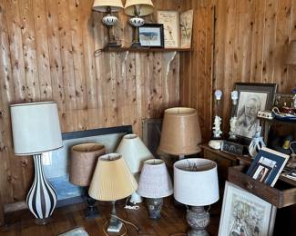 art deco lamps