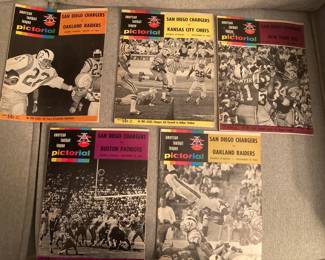 AFL programs 1960's