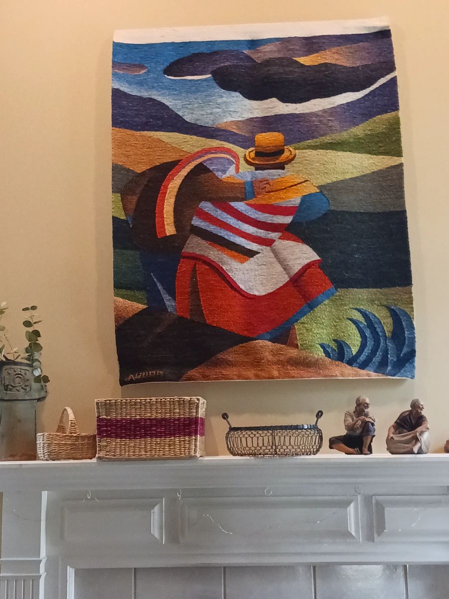 Peruvian wool tapestry